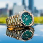 ⁦ساعة رولكس Rolex داي ديت للرجال نحاسى⁩ - الصورة ⁦6⁩