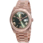 ⁦ساعة رولكس Rolex داي ديت للرجال نحاسى⁩ - الصورة ⁦2⁩