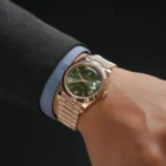 ⁦ساعة رولكس Rolex داي ديت للرجال نحاسى⁩ - الصورة ⁦8⁩