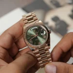 ⁦ساعة رولكس Rolex داي ديت للرجال نحاسى⁩ - الصورة ⁦10⁩