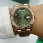 ⁦ساعة رولكس Rolex داي ديت للرجال نحاسى⁩ - الصورة ⁦11⁩