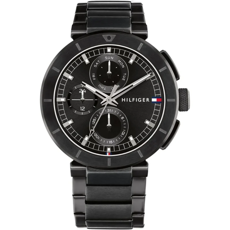 1792119-tommy-hilfiger-watch-men-black-dial-metal-stainless-steel-strap-quartz-analog-lorenzo
