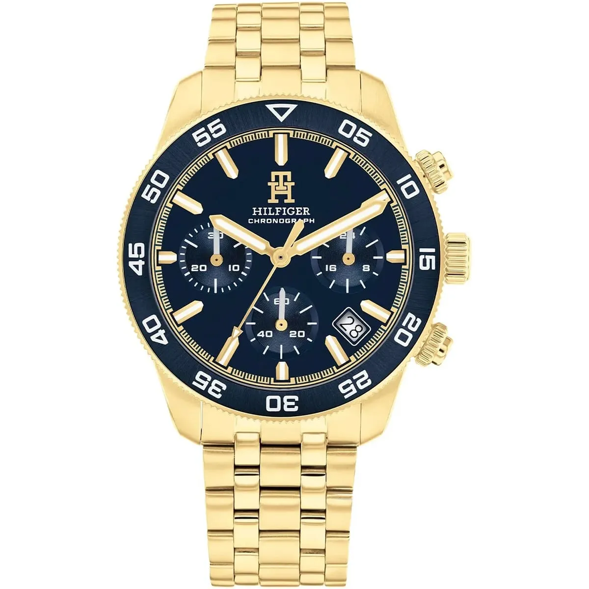1792158-tommy-hilfiger-watch-chronograph-men-blue-dial-metal-stainless-steel-gold-strap-quartz-analog-th85